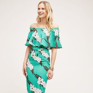 Anthropologie Tracy Reese Lily Off-the-Shoulder Dress